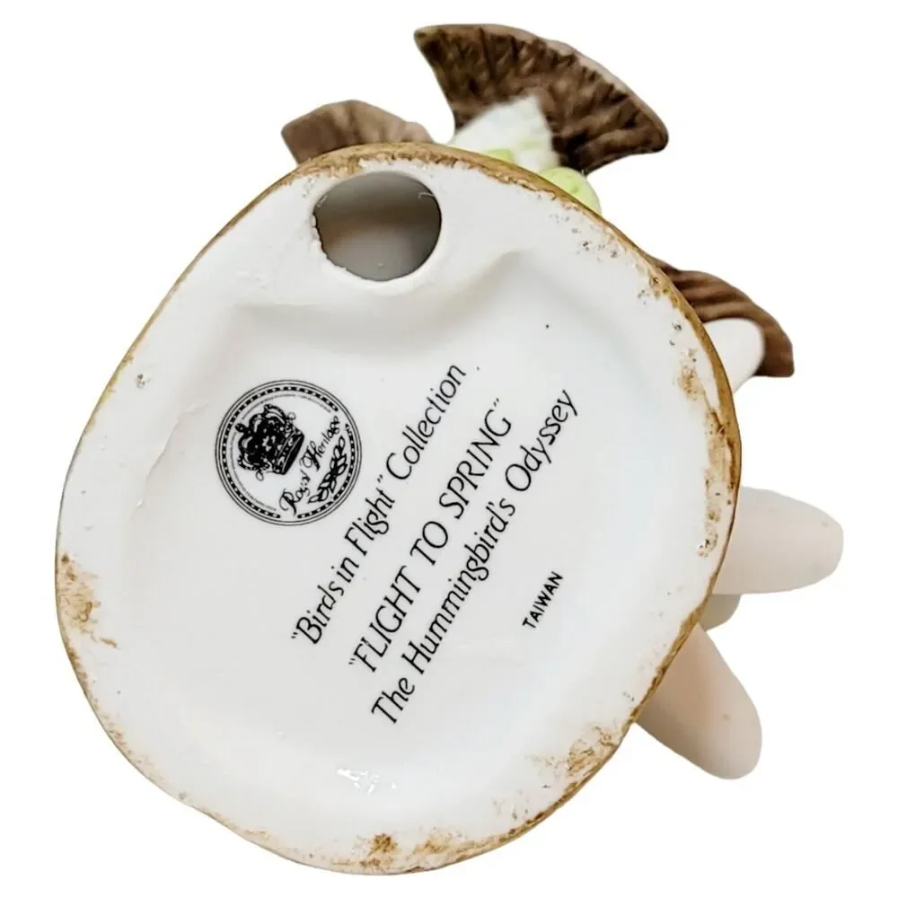 Royal Heritage Birds‎ in Flight Collection Flight to Spring Hummingbird Figurine